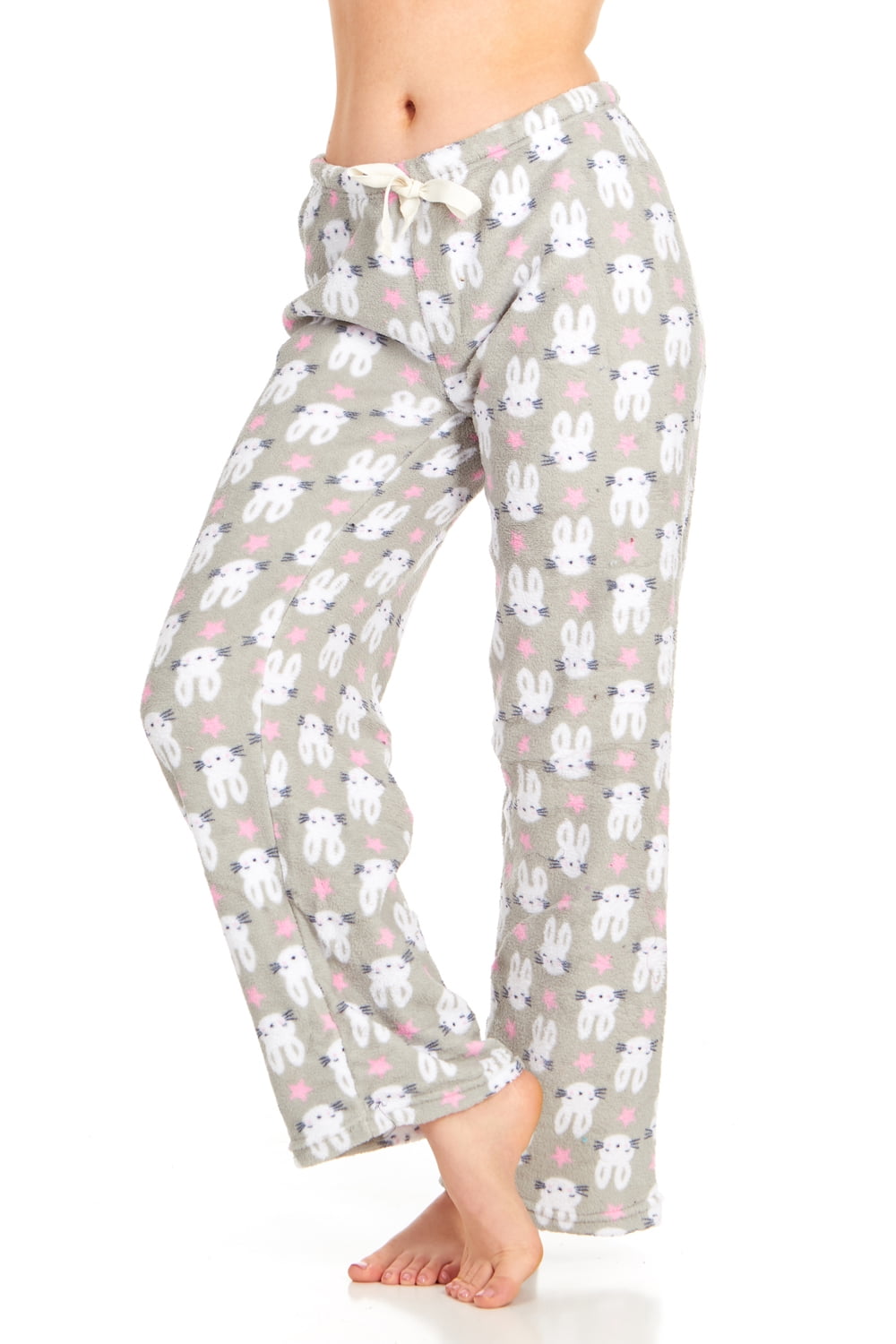 soft plush pajama bottoms