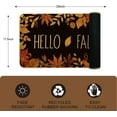 thumbnail image 2 of Thanksgiving Day Hello Fall Maple Leaves Decorative Doormat, Fall Maple Leafs Door mat Indoor Outdoor Entrance Floor Mat Non Slip Autumn Harvest Vintage Thanksiving Decor Rubber Welcome Mats（29 x17in）, 2 of 6