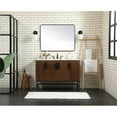 thumbnail image 6 of 48 inch single bathroom vanity in walnut, 6 of 8