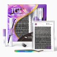 thumbnail image 1 of Extensiones de pestañas Lash Clusters IUI Beauty DIY, 196 unidades con kit, 1 of 5