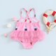 thumbnail image 4 of Odeerbi 3M-2Y Traje de Baño de Una Pieza Para Niña Traje de Baño de Verano Con Falda de Tul Traje de Baño Hawaiano Con Estampado de Helado Y Malla, 4 of 5