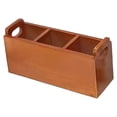 thumbnail image 3 of Organizador de caja de almacenamiento de madera, multifuncional, ahorra espacio, suministros de oficina, soporte de escritorio para el hogar, escritor, 3 of 9