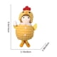 thumbnail image 3 of Easter Chick Hat Pot Belly The Girl Clutching The Coloured Egg Pendant Festive Scenes Decoration Props Arrangement, 3 of 6