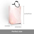thumbnail image 3 of Picia Pink Marble Laundry Basket With Handles Laundry Hamper Toys Storage Organizer Foldable Bucket Washing Bin Dirty Clothes Bag For Home Bathroom Bedroom Dorm, 3 of 6