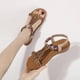 thumbnail image 3 of Sandalias de moda todo en uno para mujer, color amarillo, 3 of 6