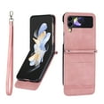 For Samsung Galaxy Z Flip 3 Case Card Holder,Women Man RFID Blocking PU