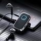 thumbnail image 2 of Adaptador Bluetooth con cancelación de ruido, receptor de música Bluetooth para estéreo doméstico/auriculares con cable/llamada manos libres, duración de la batería - negro + plata, 2 of 5