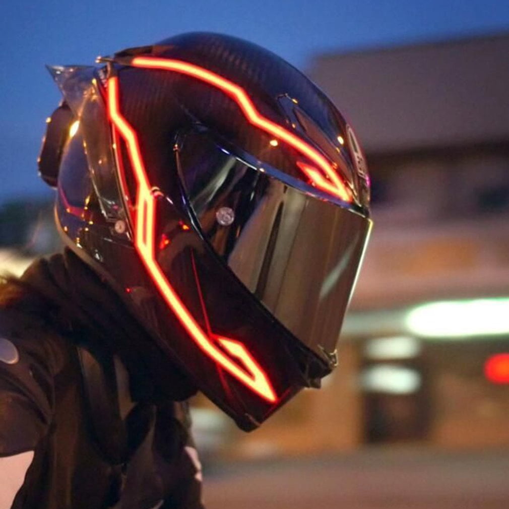 MAIF Glowing Helmet Light Bar Battery 