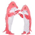 thumbnail image 5 of Fozruso Kids Animal Rompers Flannel Hooded Piece Cosplay Costume Soft Rompers For Boys Girls Party Party Fleece Jumpsuit for Kids, 5 of 5