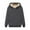 Z-Grey, variant on kamemir Women's Casual Winter Warm Sherpa Lined Hooded Sweatshirt Thick Pullover Plus with Pockets(,M)