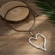 thumbnail image 3 of Collares de Corazón Bayetss para Mujer, Hermoso Collar Vintage Ajustable con Colgante de Amor Grande y Cadena de Cuerda de Cuero., 3 of 4