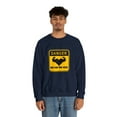 thumbnail image 4 of Danger Not for the Weak Unisex Heavy Blend Crewneck Sweatshirt, 4 of 4