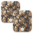 thumbnail image 7 of Yayeee LED Night Lights with Motion Detectors Auto Dusk to Dawn Light Sensors, 2 Pack, Metallic Flower, 7 of 7