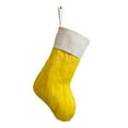 thumbnail image 2 of HongHeng 1Pc Plush Decorative Stocking, 11-inches Tall, Christmas Decorations, 2 of 8