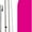 Magenta, variant on Magenta Color Medium Size Feather Banner Swooper Flag Sigh with Flag Pole Kit and Ground Spike, 8 feet Tall