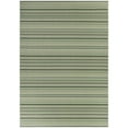thumbnail image 3 of Balta Huxley Striped Patio Indoor/Outdoor Area Rug 5'3" x 7' - Green, 3 of 5