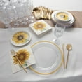 thumbnail image 3 of Fun Express Sunflower Bridal Shower Disposable Tableware Kit for 24 Guests - 177 Pc, 3 of 3
