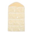 thumbnail image 1 of YSNOOWE Wardrobe Hanging Storage PE Over Door Organizer Beige 1Set For Bedroom, 1 of 8