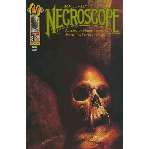Necroscope #3 VF ; Malibu Comic Book