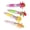 Four colors of fruit, variant on Giaone 4Pcs 4-Color-in-1 Writing Pens Multicolored Pens for Journaling Color Coding