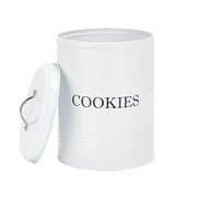 Cookie Jar with Lid, Counter Top Canister Decorative Storage Container for Farmhouse Kitchen