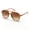 Dark Brown/Gradient Brown, variant on Retro Square Aviator Sunglasses Polarized UV400 Protection Vintage 70s 80s Style for Women and Men