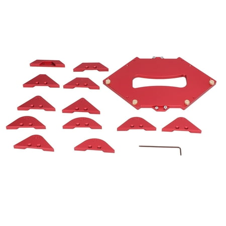 Oubit Carpenter Fillet Gauge,Router Table Corner Jig Radius Jig Router ...