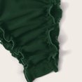 thumbnail image 5 of Levmjia Womens Ruffled Lace Lingerie Set Off Shoulder Bandeau Bra Bikini Brief Soft Stretch Breathable Lace Casual Romantic Date Night Solid Color, 5 of 9
