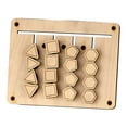 thumbnail image 1 of Busy Board Accessories Teaching Aids Learning Activities Early Education Toys Shape Slide, 1 of 9