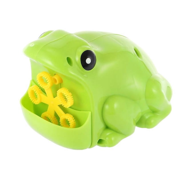 rana máquina de burbujas.