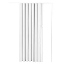 PVC Accordion Door Interior, Accordion Sliding Door, 60X80 Inches Folding Doors for Closet with Installation Hardware, Handle, Lock for Bedroom Living Room Wardrobe