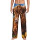 thumbnail image 1 of Balery Cloud Sky Sunflower Cow Pantalones de pijama para hombre, pijama ultraligero, pantalón de descanso-Small, 1 of 6