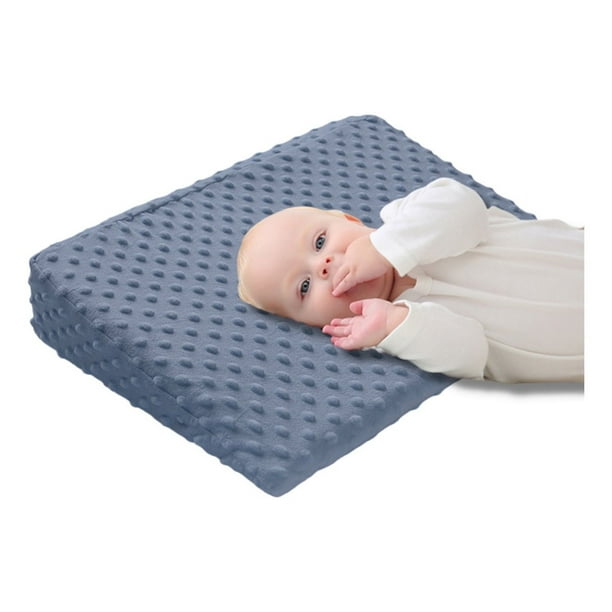 Cojin Antirreflujo Colchon Anti Reflujo Para Bebe Color Azul