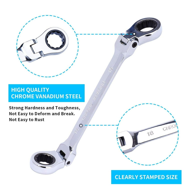 19mm wrench in standard outlet