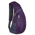 thumbnail image 1 of EYIIYE Adult Unisex Chest Bag, Travel Patchwork Waterproof Zipper Closure Bag, 1 of 5