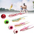 thumbnail image 3 of 4 Anzuelos de Pesca Sunnimix Cabeza de Plomo y Cola de Silicona Doble Anzuelo Cebo 100g, 3 of 8