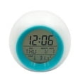 thumbnail image 4 of Natural Light Alarm Clock Creative Spherical with Temperature and Snooze Colorful Luminous Alarm Clock, 4 of 9