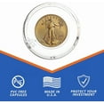thumbnail image 5 of OnFireGuy Coin Capsule Storage Tube & 20 A16 Direct Fit Coin Holders for 1/10oz Gold Eagles (Red Plug Lid), 5 of 5