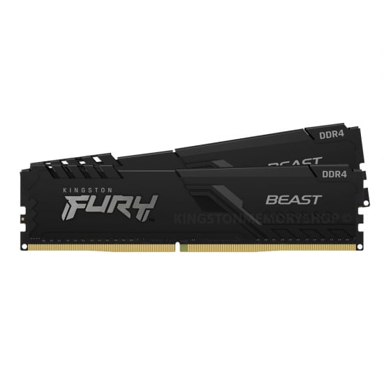 KIT MEMORIA RAM KINGSTON FURY BEAST 2/16 DDR4 3200MHz 16GB 2x8 GB Kingston