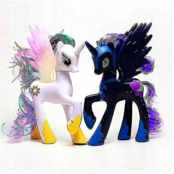 2pcs My Little Pony Princess Luna Celestia Set
