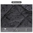 thumbnail image 4 of RedSwing Outdoor Camping Blanket, Waterproof Windproof Sherpa Fleece Blanket, 50 x 59 in, Machine Washable, Black, 4 of 8