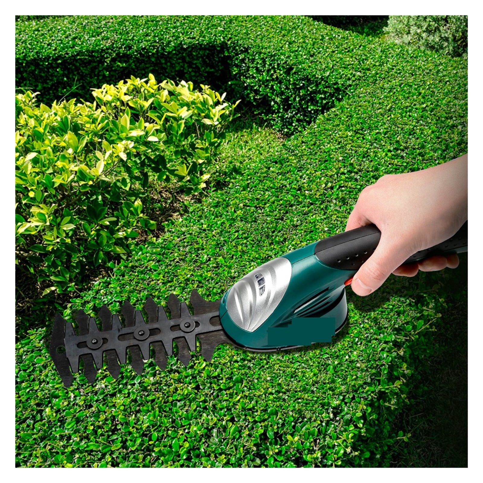 7.2V Cordless Grass Hedge Trimmer 2in1 Battery Rechargeable Shear Hedger Cordless Garden Tool ,2 IN 1 Trimmer & Edger