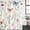 Tan, variant on Farmhouse Butterfly Flowers Shower Curtain Set - Long 72" x 84" Washable Bathtub Curtain with 12 Hooks, Spring Botanical Floral Waterproof Fabric Stall Shower Curtains for Bathroom/Bathtub Décor