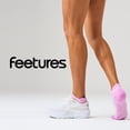 thumbnail image 7 of Feetures Plantar Fasciitis Relief Sock Light Cushion No Show Tab - Targeted Compression Sock for Women & Men - Rose Quartz , Small (1 Pair), 7 of 7