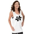 thumbnail image 3 of Different Not Less Autism Puzzle Tank Top T Shirts Men Women Brisco Brands X, 3 of 6