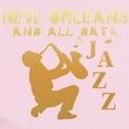 thumbnail image 2 of CafePress - New Orleans Jazz (1) Infant Bodysuit - Baby Light Bodysuit, Size Newborn - 24 Months, 2 of 4