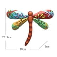 thumbnail image 2 of Adorno de pared Zulema Libélula de pared, 2 of 8