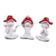 thumbnail image 4 of Conjunto de 3 estatuas de ranas para meditación y , esculturas de animales, figuras centrales, decoración para sala de estar, jardín y oficina., 4 of 8