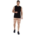 thumbnail image 2 of Inkmeso Printed Elastic Waist Shorts For Men Loungewear W/ Pockets Cotton Resort Shorts, 2 of 7