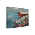 thumbnail image 2 of Ethan Harper 'Boats By The Lake I' Canvas Art, 2 of 4